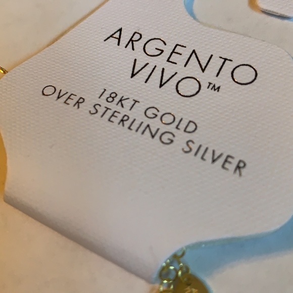 ARGENTO VIVO STERLING SILVER 18k gold plated - Picture 6 of 11